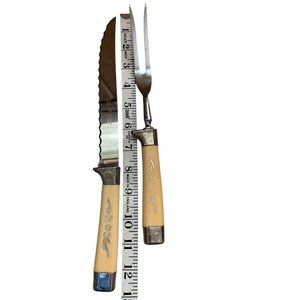 Vintage Regent Sheffield "The Miracle Worker" Knife & Fork Cutlery Set Stainless
